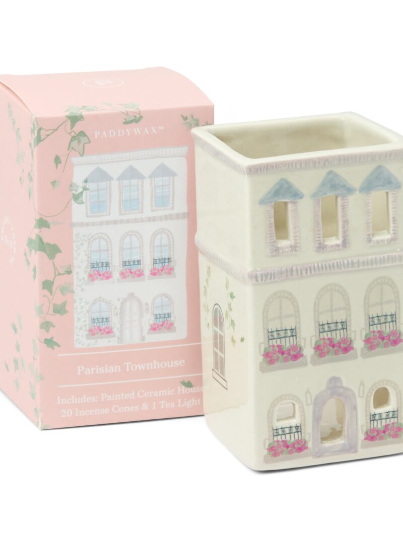 Parisian Townhouse Incense & Tea Light Holder